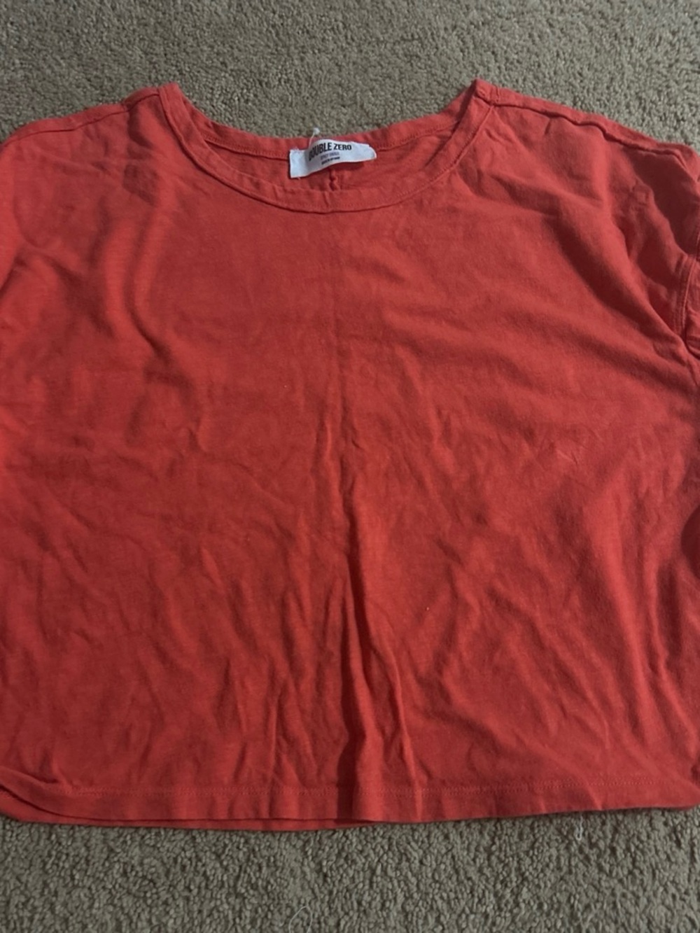 Red Cotton Tee